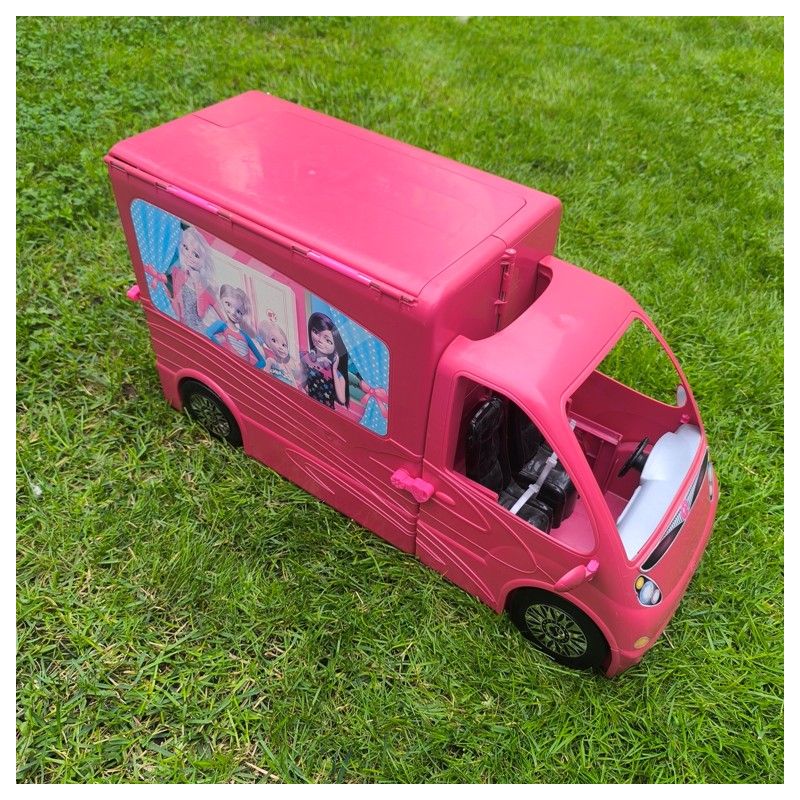 Camping car Barbie GLAM CAMPER vintage année 2000