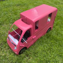 Camping car Barbie vintage année 2000